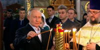 Путин встретил Рождество Христово в окружении семей участников СВО и волонтеров - Газета Знамя труда